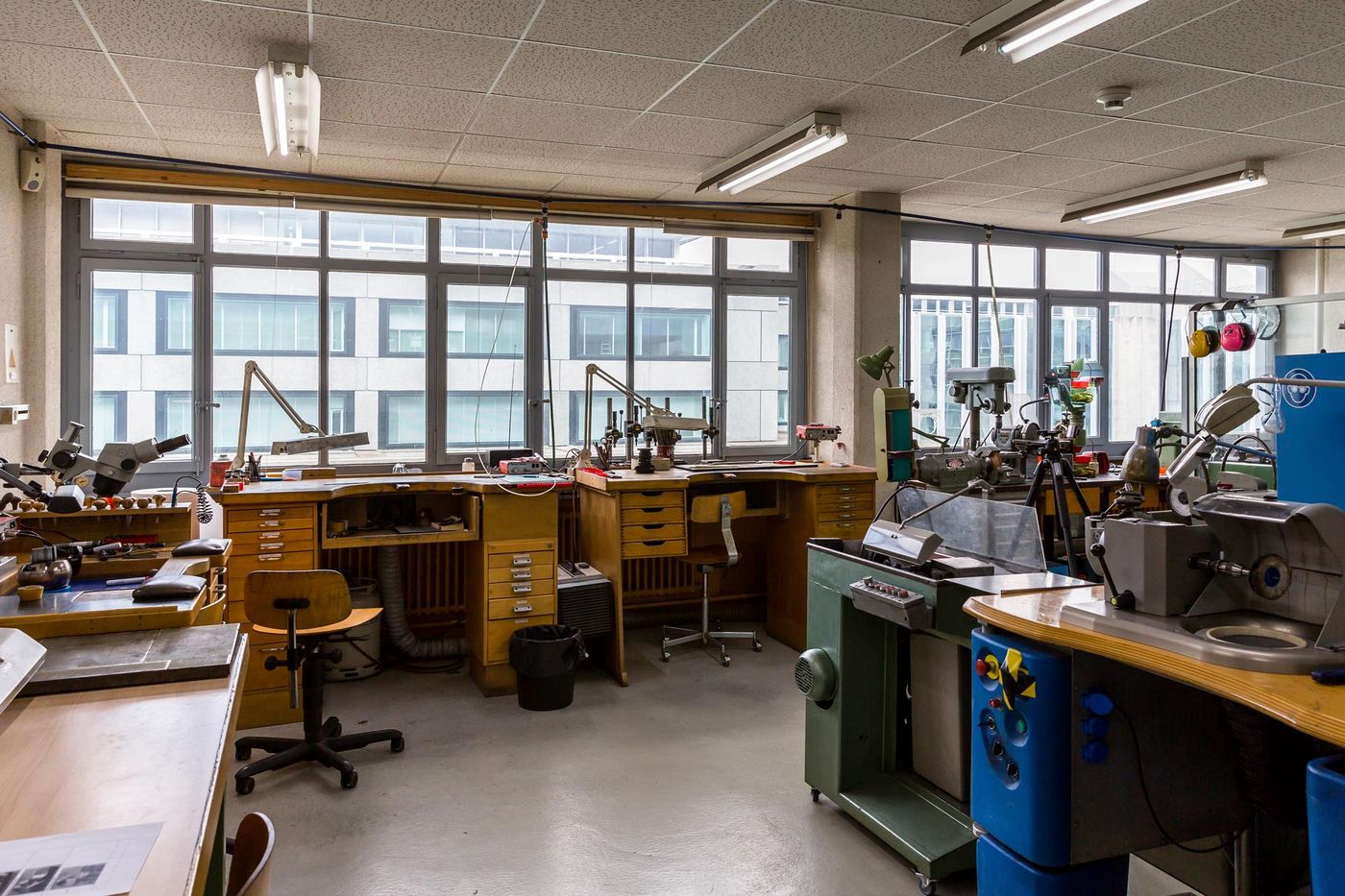 Établis de l’atelier