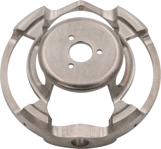 Pièce horlogère réalisée par Atelier Gros, 18 × 18 mm